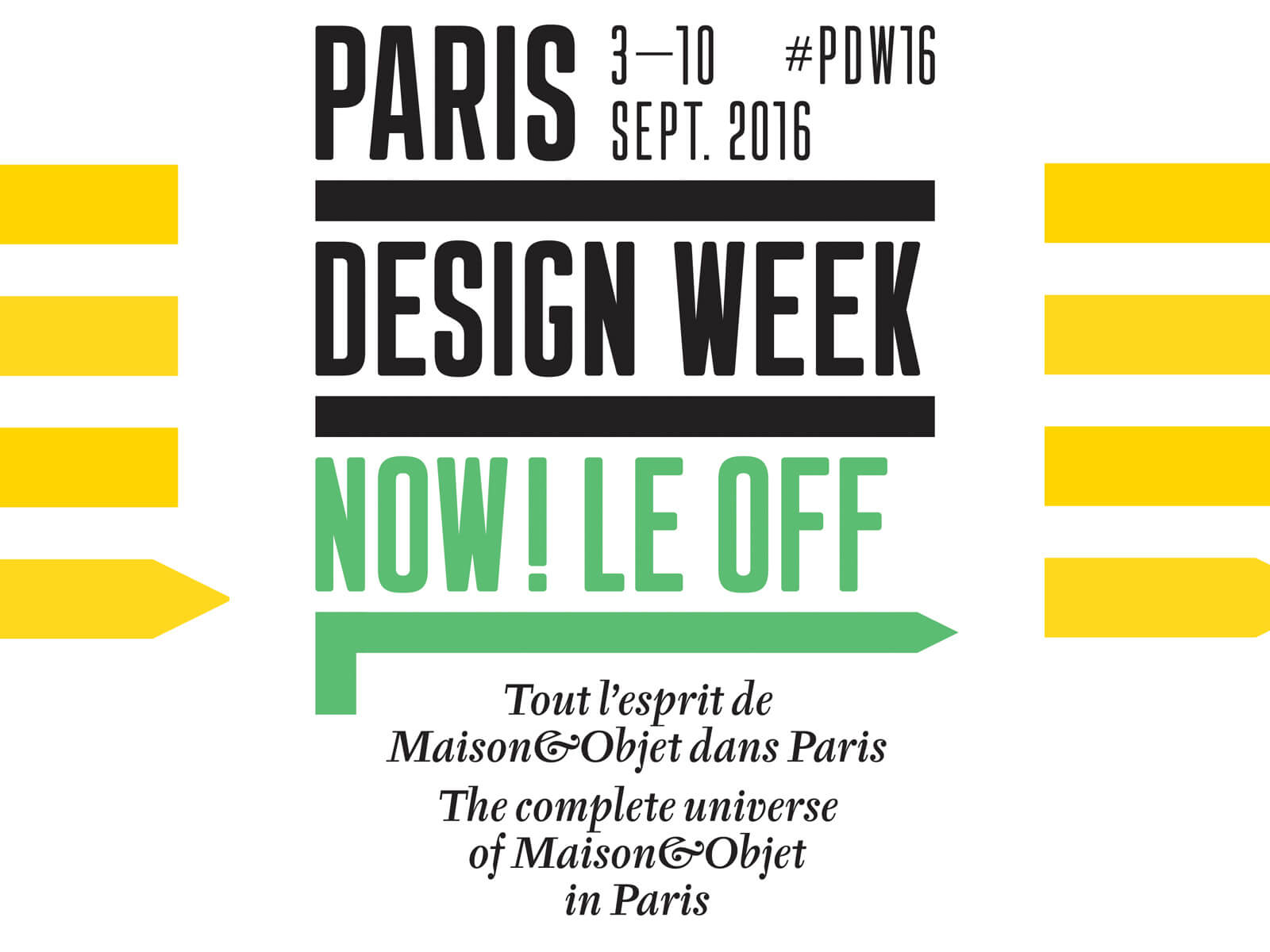 Logo Paris Design Week 2016