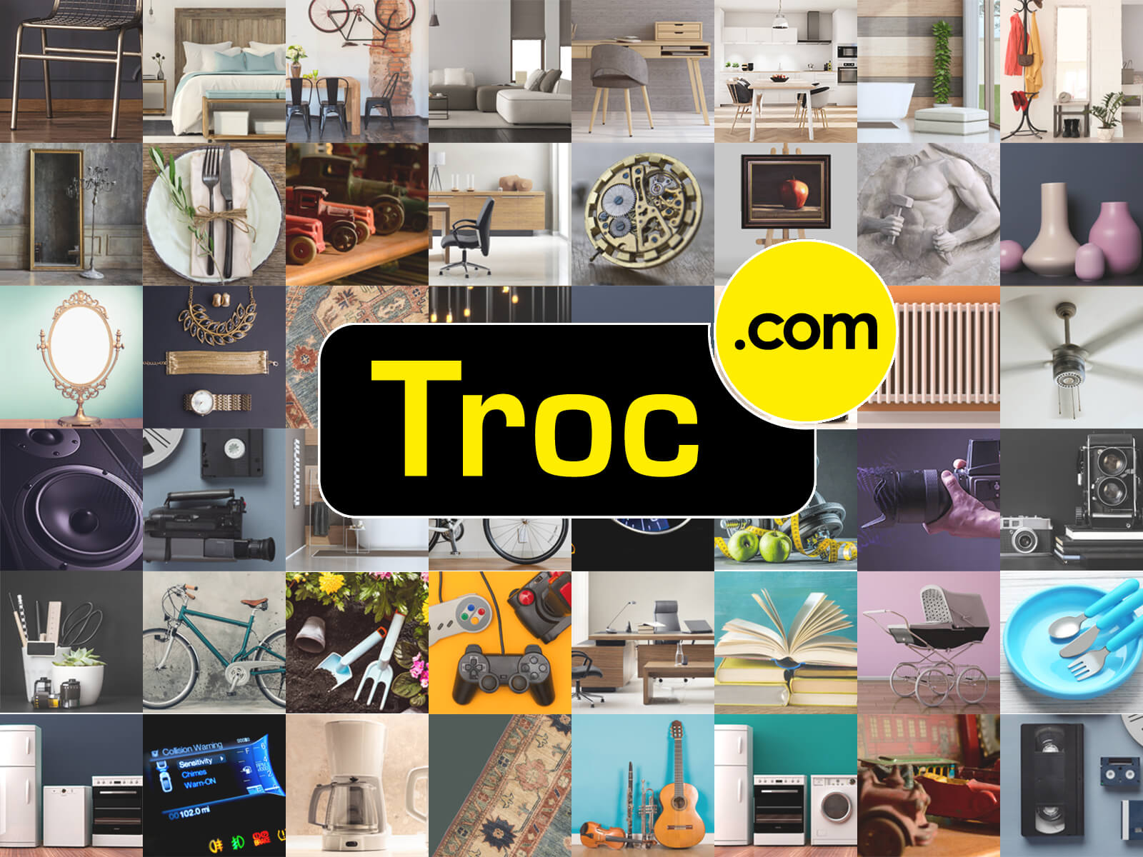 Troc.com : Développement du site Internet avec moteur conversationnel et forte porésence SEO pour gain de visibilité